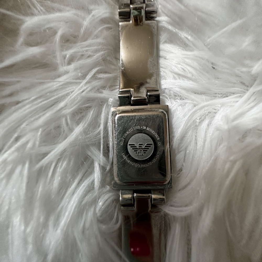 Emporio Armani Women's Stainless Steel Wrist Watch from 1998 - Picture 5 of 6